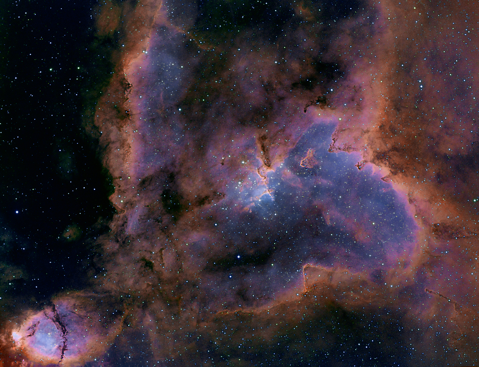 NGC 1805 Heart